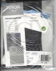 50 Den Muster Deckstrumpfhose mit Lycra 42-44