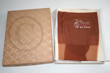 Tops in Hosiery alte US Nylons Gr. 10,5