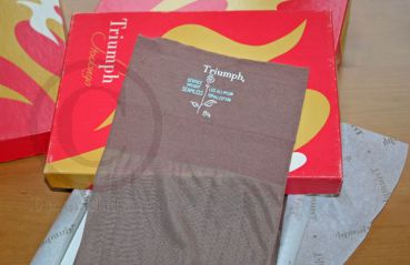 Triumph Retro Nylonstrümpfe Gr. 8,5 XL