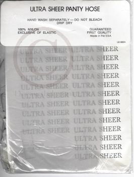 Ultra dünn US Vintage Nylonstrumpfhose 70/80er Jahre