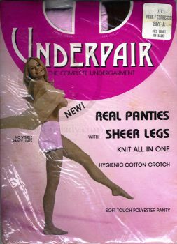 Pink Espresso alte US Nylonstrumpfhose Small