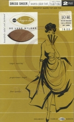 Virginia Lee US Naht Nylons Strümpfe Gr. 10