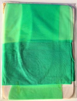 Nahtlose Vintage Nylonstrümpfe RT Grün Nylons US 10