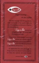 Virginia Lee 2 Paar Nylon Strümpfe