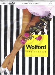 Wolford 54204 Nahtlose Nylons Gr. 9,5 M