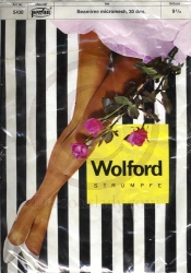 Wolford 5430 Nahtlose Nylons Gr. 9,5 M