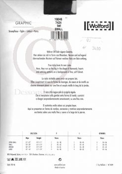 Wolford Graphic Tights Pantyhose Small