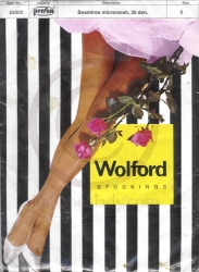 Wolford 54302 Nahtlose Nylons Gr. 9 Medium