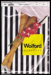 Wolford 4860 Nahtlose Nylons Strümpfe 8,5 Lang
