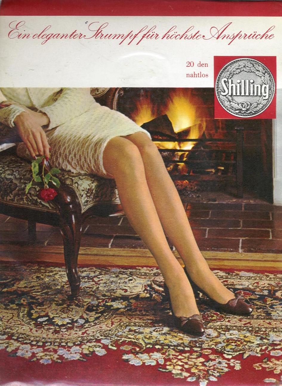 Shilling Old German Nylons Stockings Nylons 9 XXL Legsware Shop