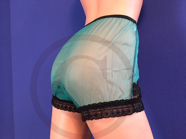 Nylon Höschen PIN UP Grün 100% Nylon