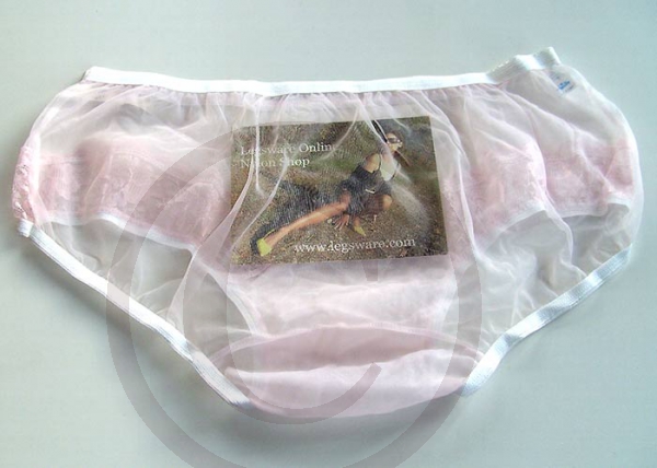 Pin Up Style Pink Sexy Bikini Nylon Panty