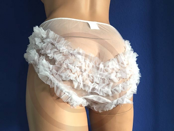 Ruffled CanCan Hot Pants