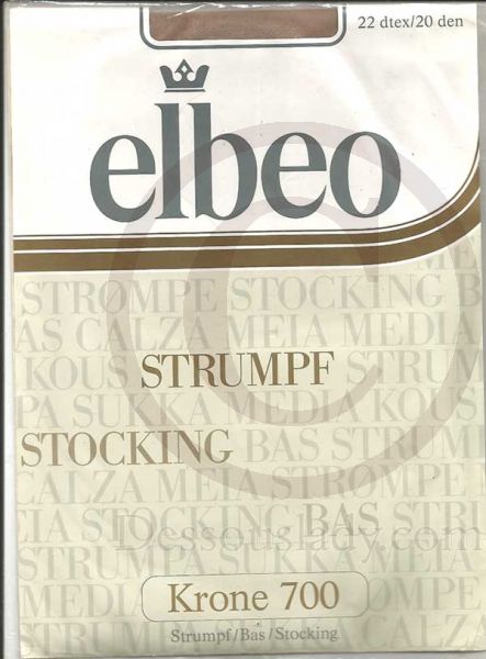 Elbeo Krone 700 Sheer Brown Stockings 8,5-9
