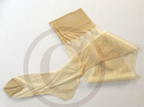 Dior Nylonstrümpfe Demi Toe US 10 Flaxen 87 cm