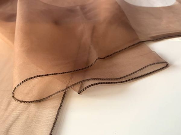 Vintage US Nahtnylonstrümpfe schwarze Naht Nahtnylons 10 XL