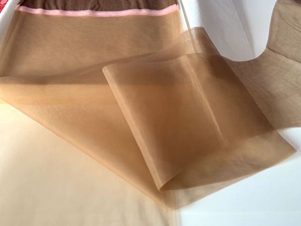 Vintage RHT US Nylonstrümpfe mit pink Streifen Nylons 10 M