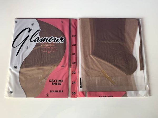 Glamour Vintage Seamless US Nylonstrümpfe Nylons 9,5 M/L