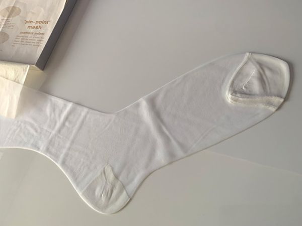 Alberts Tall Gal 104 cm Vintage US Nylonstrümpfe Nahtlos 10,5 XXL