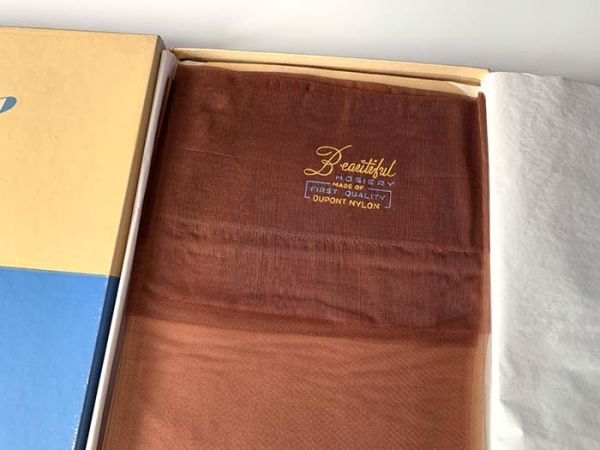 Beautiful Hosiery Vintage Nylonstrümpfe RHT 10,5 M
