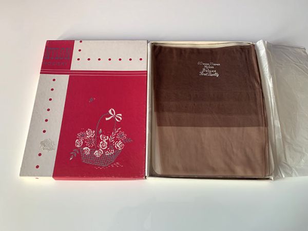 Nylon Hosiery Deluxe FF US Nahtnylonstrümpfe Nylons 9 M/L