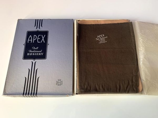 Apex Mosaique Heel US Nahtnylons Design Gr. 9,5