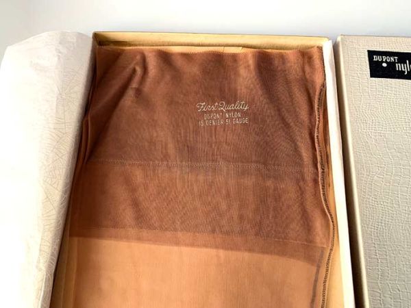 Vintage Nahtnylonstrümpfe Blackfoot Nahtnylons US 9 Medium