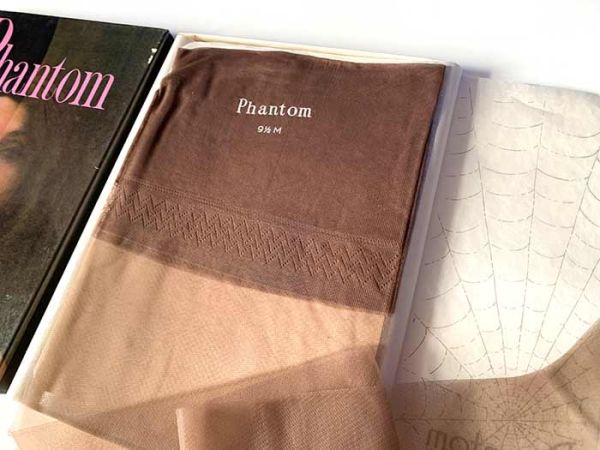 Phantom edele Vintage Nylonstrümpfe RHT Nylons US 9,5 M