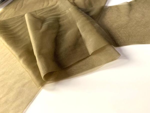 Dior Sandalfoot Vintage Nylonstrümpfe Olive Nylons US 10 M
