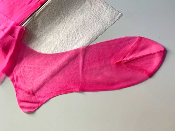 Holeproof Vintage Nylonstrümpfe Pink Nylons US 10,5 Lang