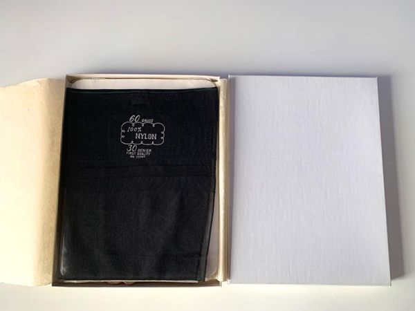 Alberts Classic echte alte Nahtnylons Gr. 10