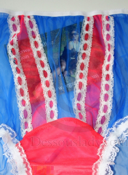 Retro Style Sissi Royal Nylon Panty Large