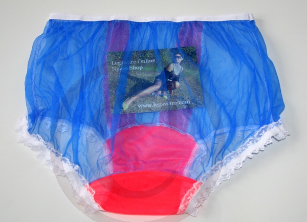 Retro Style Sissi Royal Nylon Panty Large