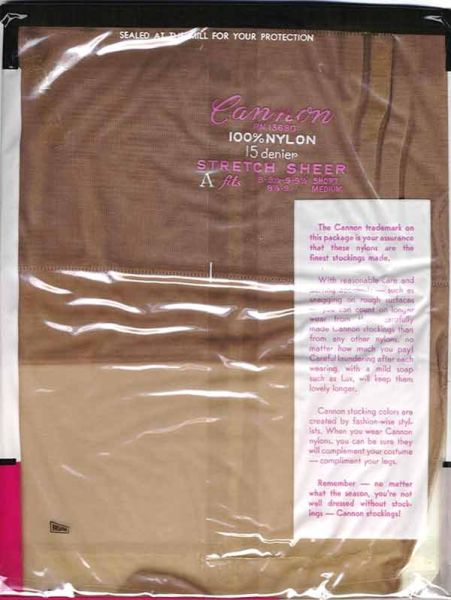 Cannon FF US Stockings Seamed