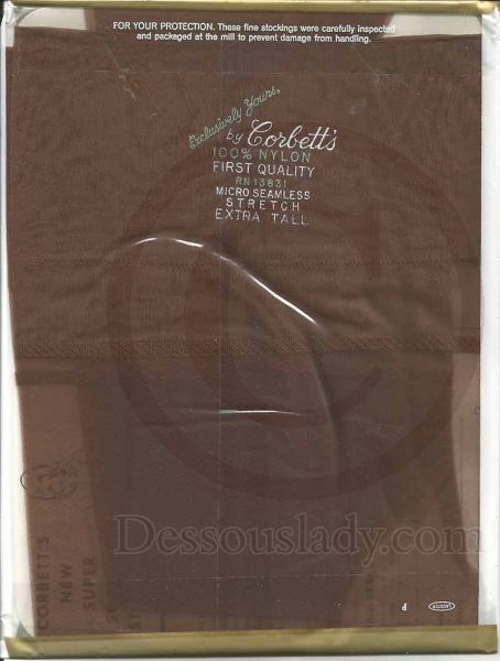Corbetts echte alte amerikanische Nylonstrümpfe Nylons Extra Tall