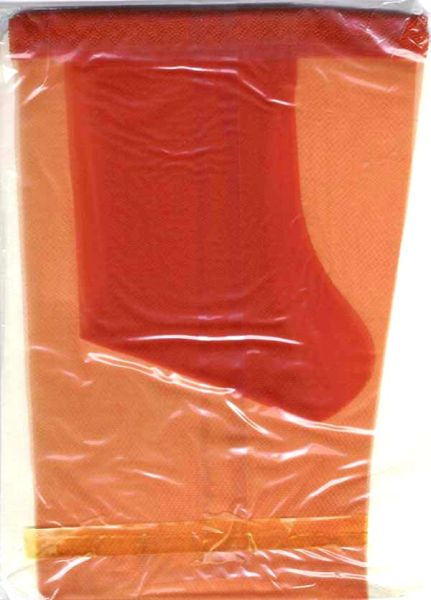 Alte US Nylonstruempfe Orange Gr. 10