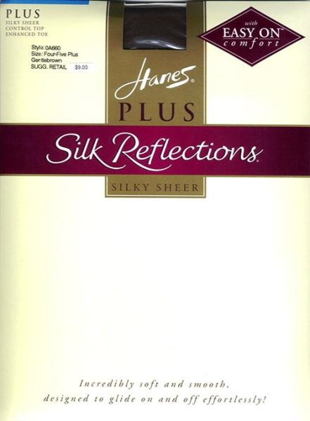 Hanes Plus Silk Easy On US Strumpfhose RT