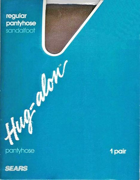 Hug-Alon alte US Nylonstrumpfhose Sandal