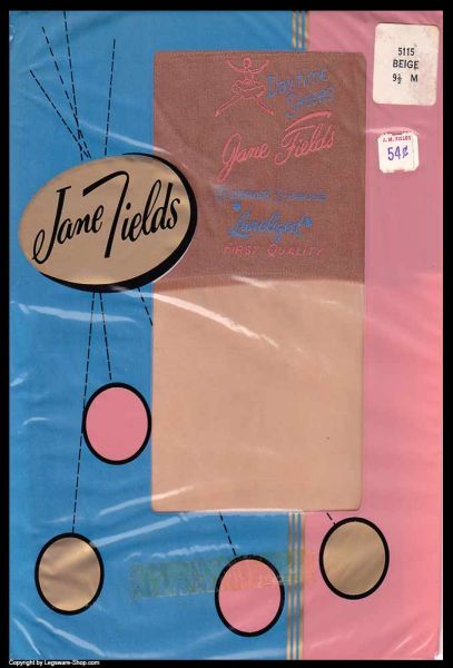 Jane Fields Vintage Nahtstrümpfe Nahtnylons US 9,5 M