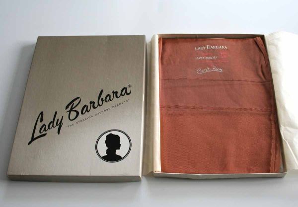 Lady Barbara Vintage US Naht Nylons Gr. 9,5