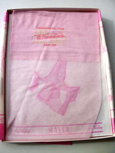 Mayer Old Pink Glitter US Nylons