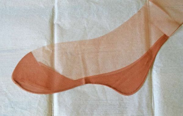 Vintage FF Nahtnylonstrümpfe Nahtnylons US 10 M