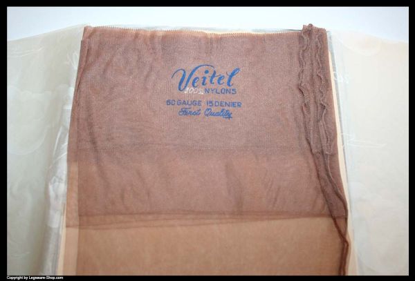 Veitel Vintage US Nahtnylonstrümpfe Gr. 10