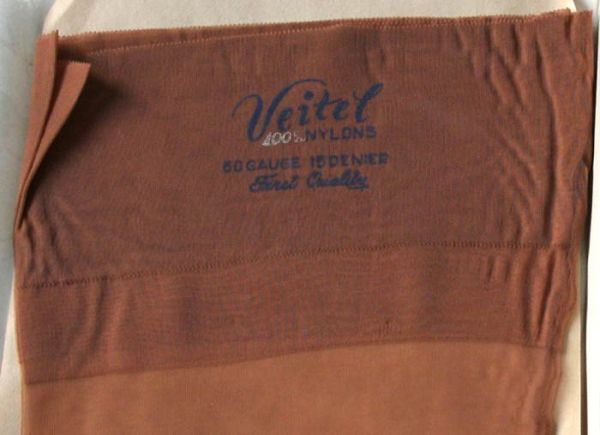 Veitel 156 Luxus FF US Nahtnylonstrümpfe Braun