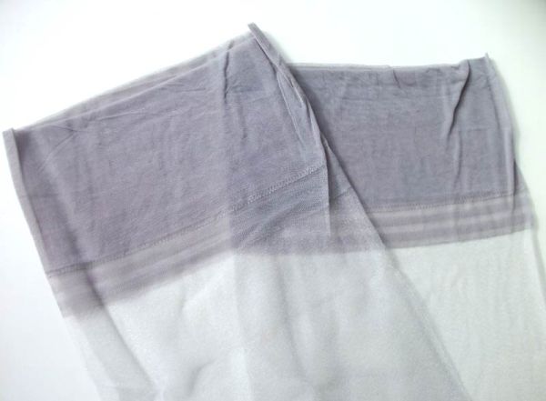 Whisper glänzende alte silberne US Nylon Strümpfe