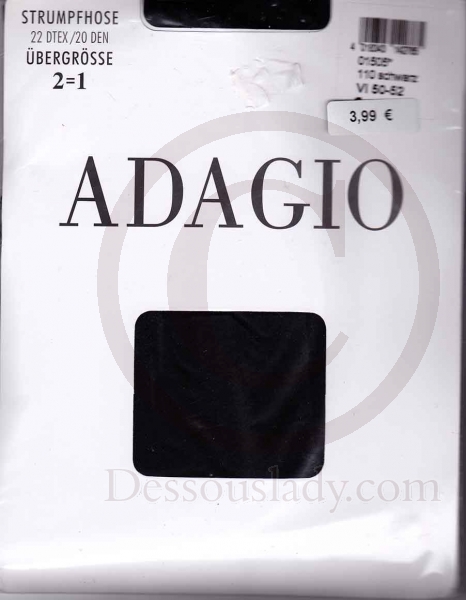 2=1 black 20 Denier Pantyhose Tights