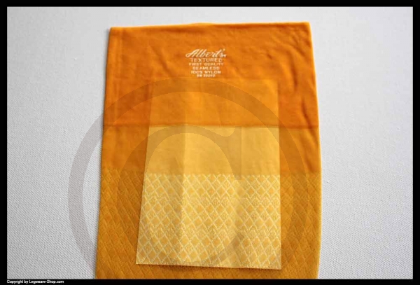 Alberts Duchess Orange RHT Muster Nylonstrümpfe