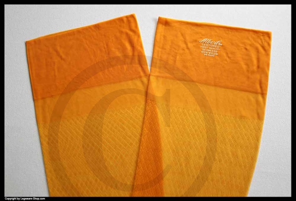 Alberts Duchess Orange RHT Muster Nylonstrümpfe