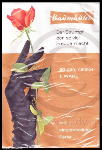 Baumhüter alte Perlon Feinstrümpfe Nylon 9 XXL
