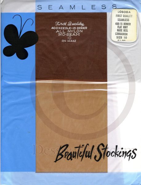 Beautiful Stockings US-Nylonstrümpfe Gr.10
